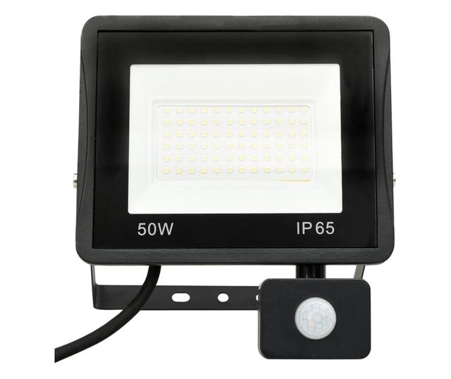 hideg fehér fényű szenzoros LED-reflektor 50 W
