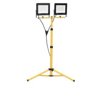 hideg fehér fényű háromlábú LED-es reflektor 2 x 100 W