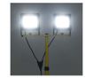 hideg fehér fényű háromlábú LED-es reflektor 2 x 100 W