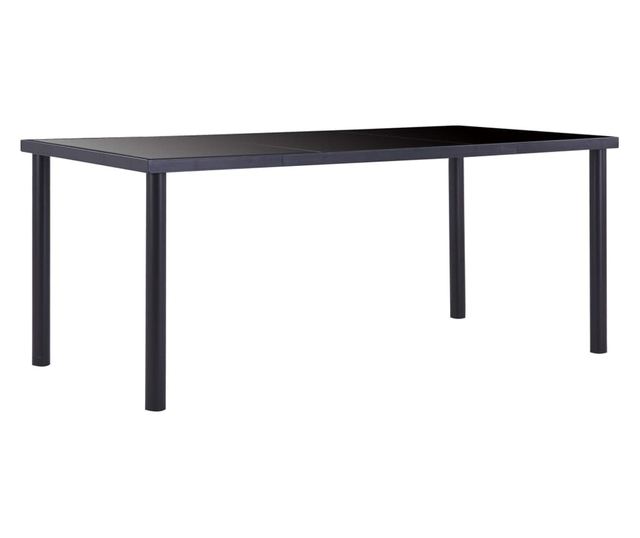 Set namještaja za kuhinju, 9 komada, smeđa, ekološka antilop koža