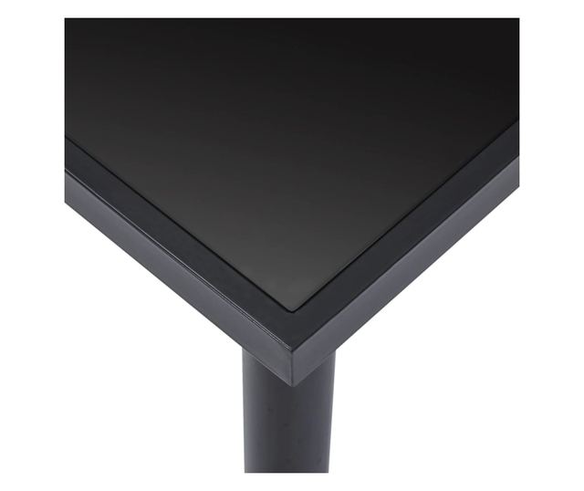 Set kuhinjskog namještaja, 11 dijelova, smeđa, umjetna koža