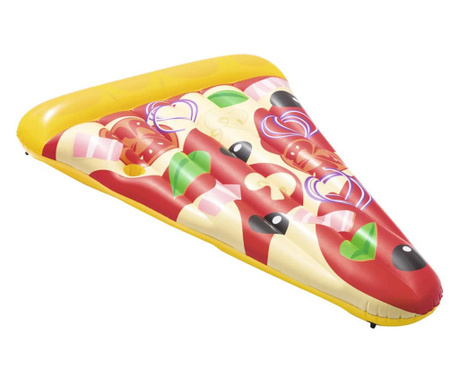 Pizza Party úszó matrac 188 x 130 cm