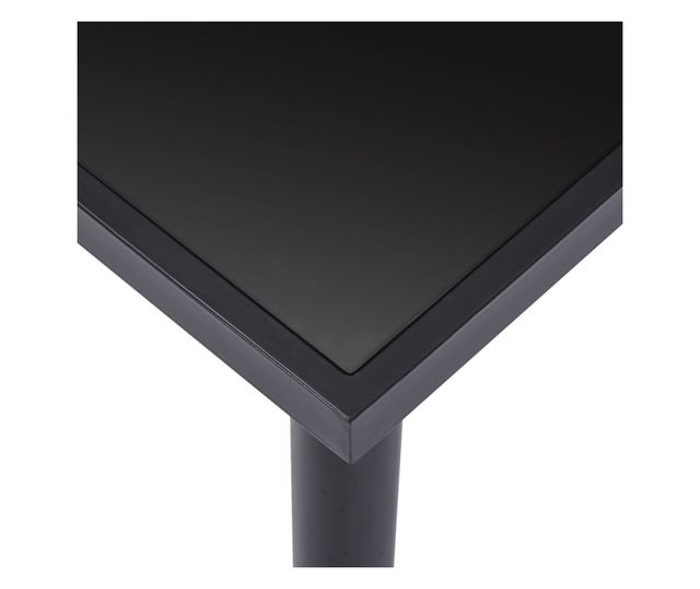 Set kuhinjskog namještaja, 7 dijelova, smeđa, umjetna koža