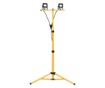 meleg fehér fényű háromlábú LED-es reflektor 2 x 10 W