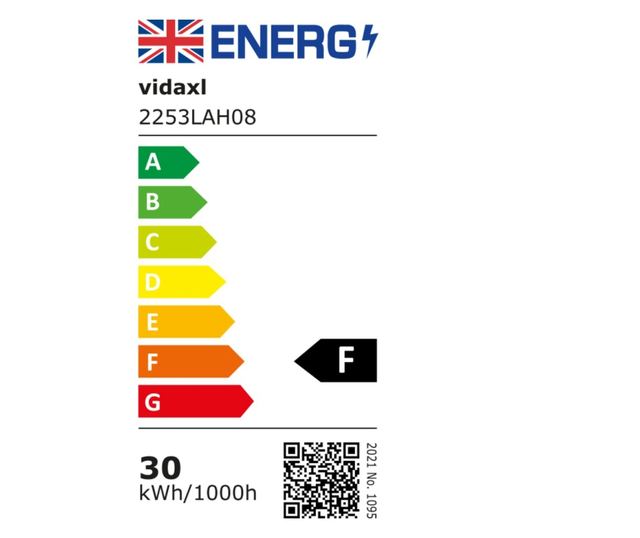 hideg fehér fényű háromlábú LED-es reflektor 2 x 30 W