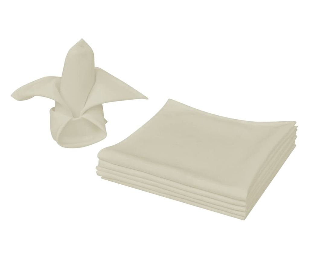 Salvete za Večeru 100 kom Krem 50x50 cm - 2