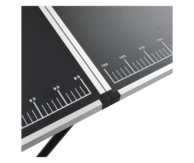 Sklopivi stol za lijepljenje od MDF-a i aluminija 300 x 60 x 78 cm