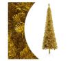 Uski umjetni božićni bor, zlatni, 120 cm thumbnail 1