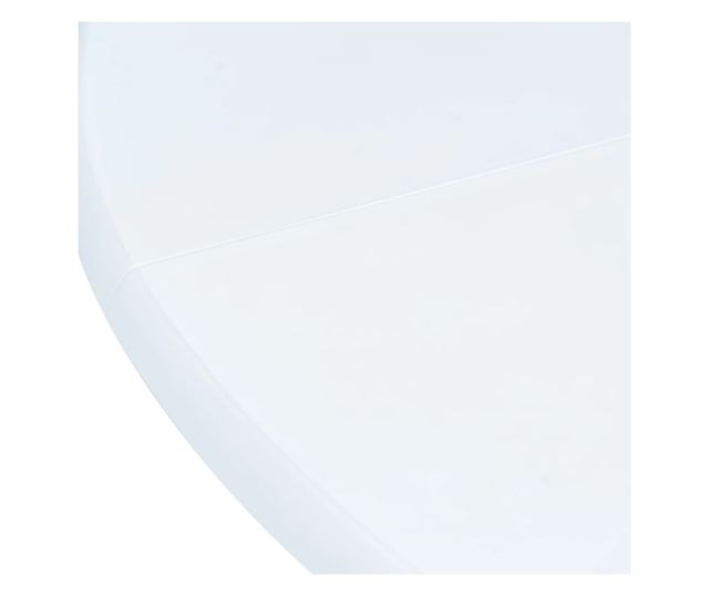 Zestaw mebli kuchennych, 5 części, biały, drewno masywne hevea