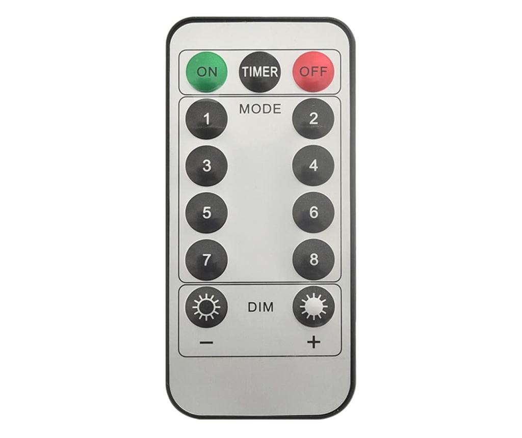 Božićne svjetiljke ledenice 40 kom. plava akril daljinski upravljač - 8