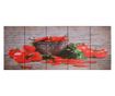 Slika na platnu paprika večbarvna 150x60 cm