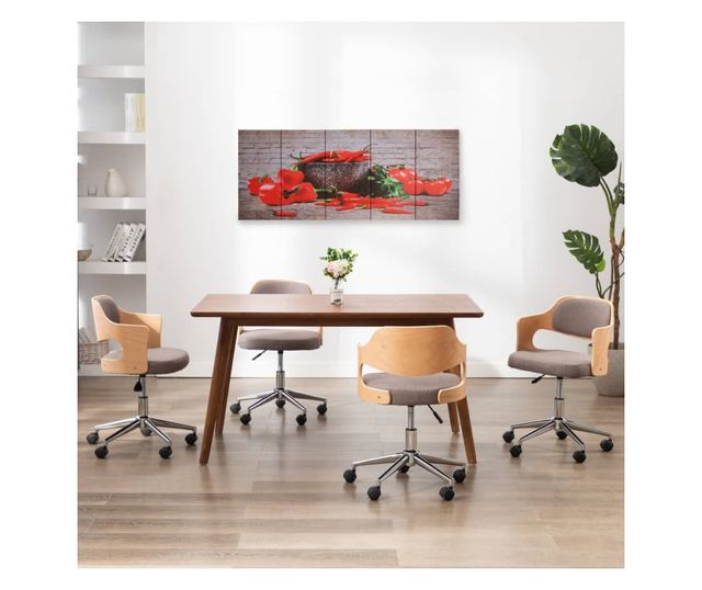 Slika na platnu paprika večbarvna 150x60 cm