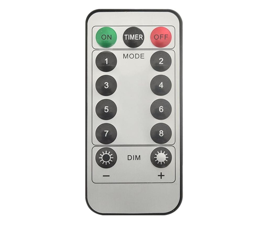 Božićne svjetiljke ledenice 40 kom. hladno bijelo akril daljinski upravljač - 8