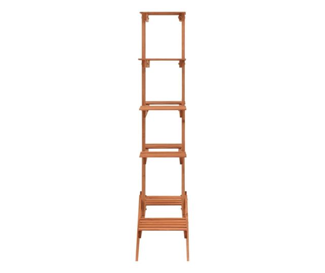 Stalak za biljke 83 x 25 x 132 cm od masivne jelovine