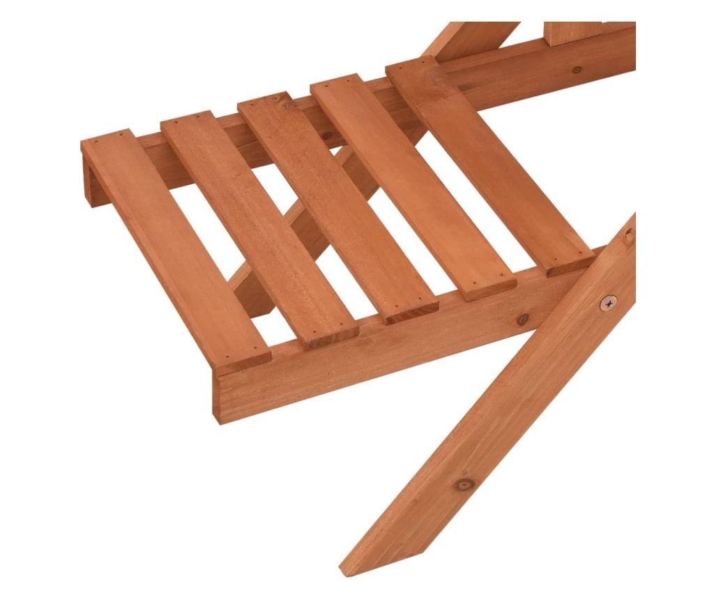 Stalak za biljke 83 x 25 x 132 cm od masivne jelovine - 8