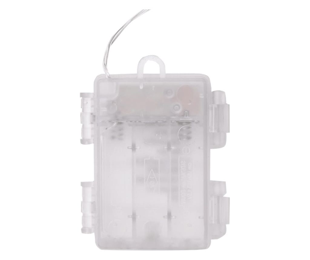 Set ukrasnih čunjeva s LED svjetlima, hladno bijela, 30/45/60 cm, akril - 8