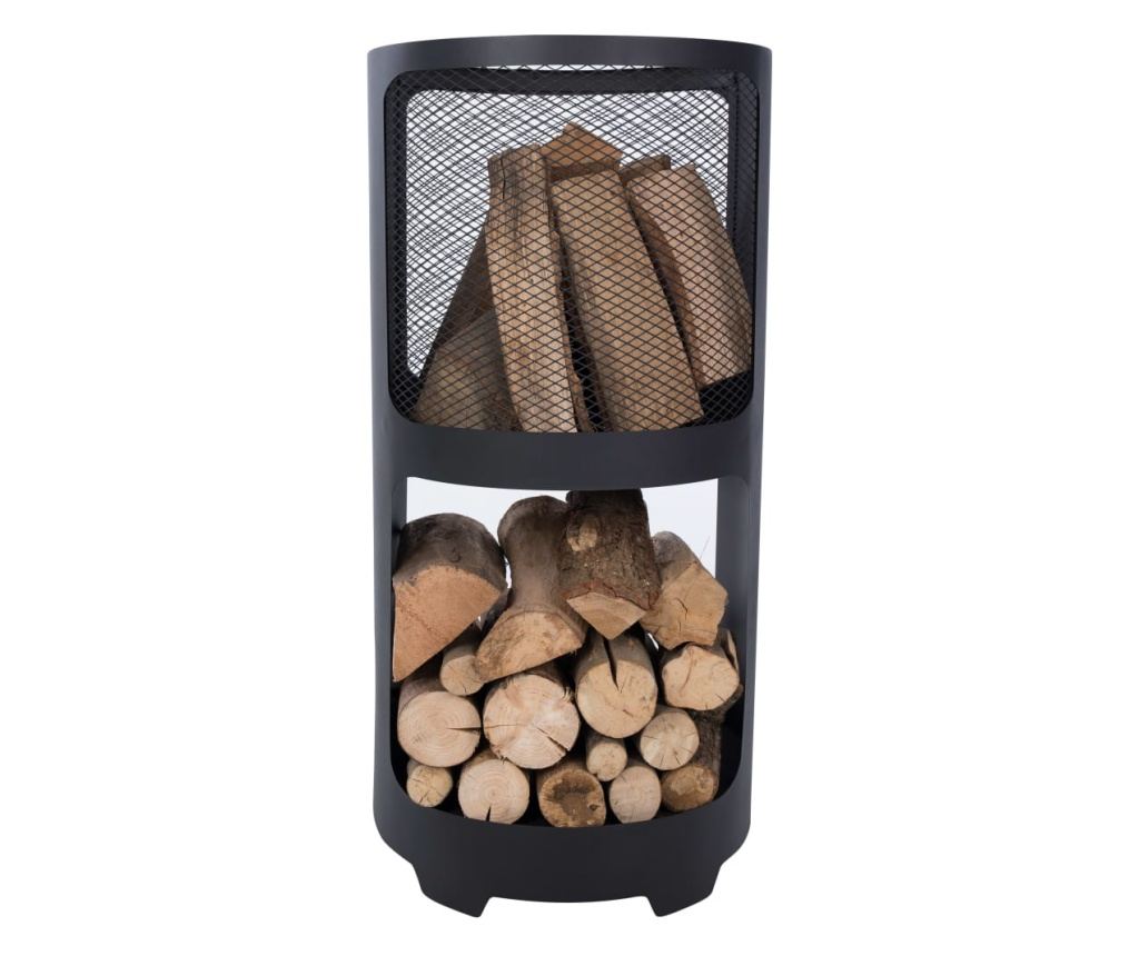 RedFire Kamin Buffalo, mat crna, 44 x 90 cm, čelik - 3