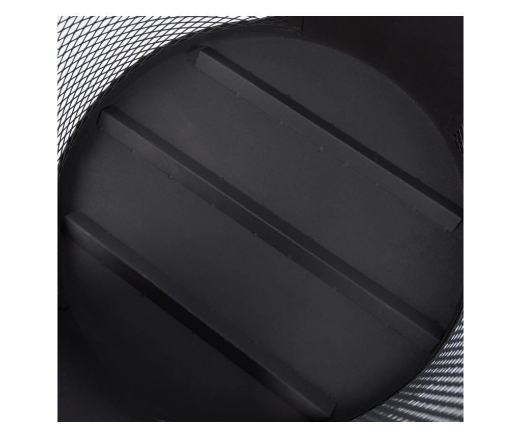 RedFire Kamin Buffalo, mat crna, 44 x 90 cm, čelik - 6