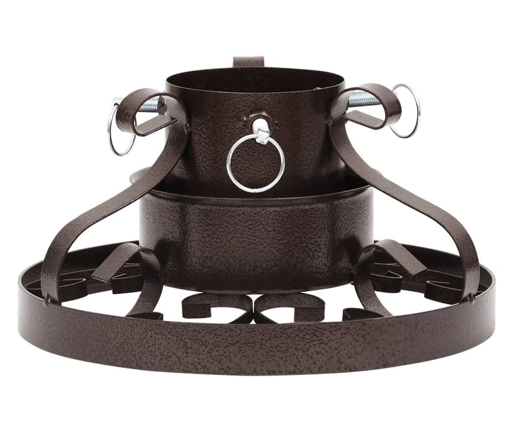 Stalak za božićno drvce, antikni bakar, 29x29x15,5 cm - 3