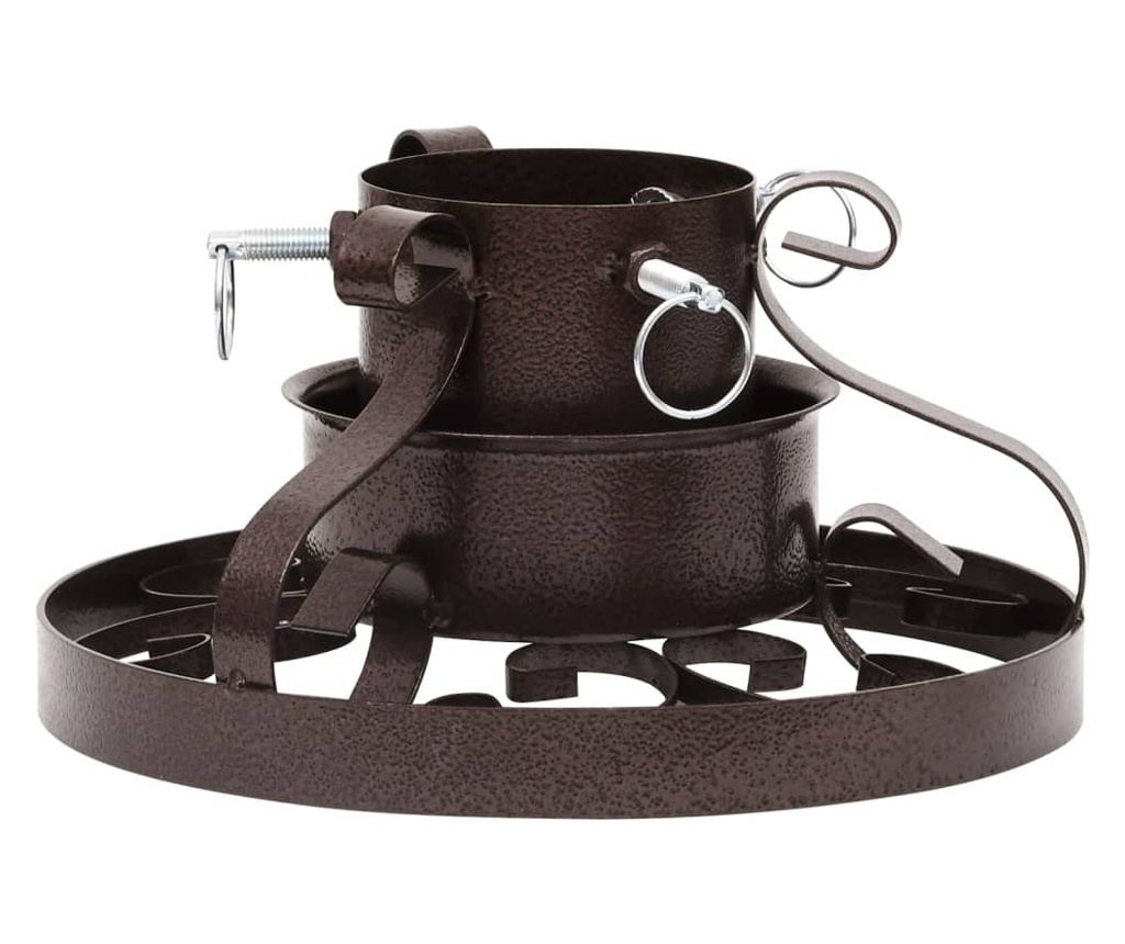 Stalak za božićno drvce, antikni bakar, 29x29x15,5 cm - 4