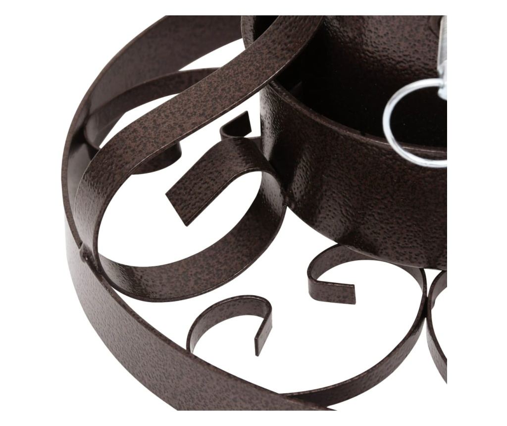 Stalak za božićno drvce, antikni bakar, 29x29x15,5 cm - 6