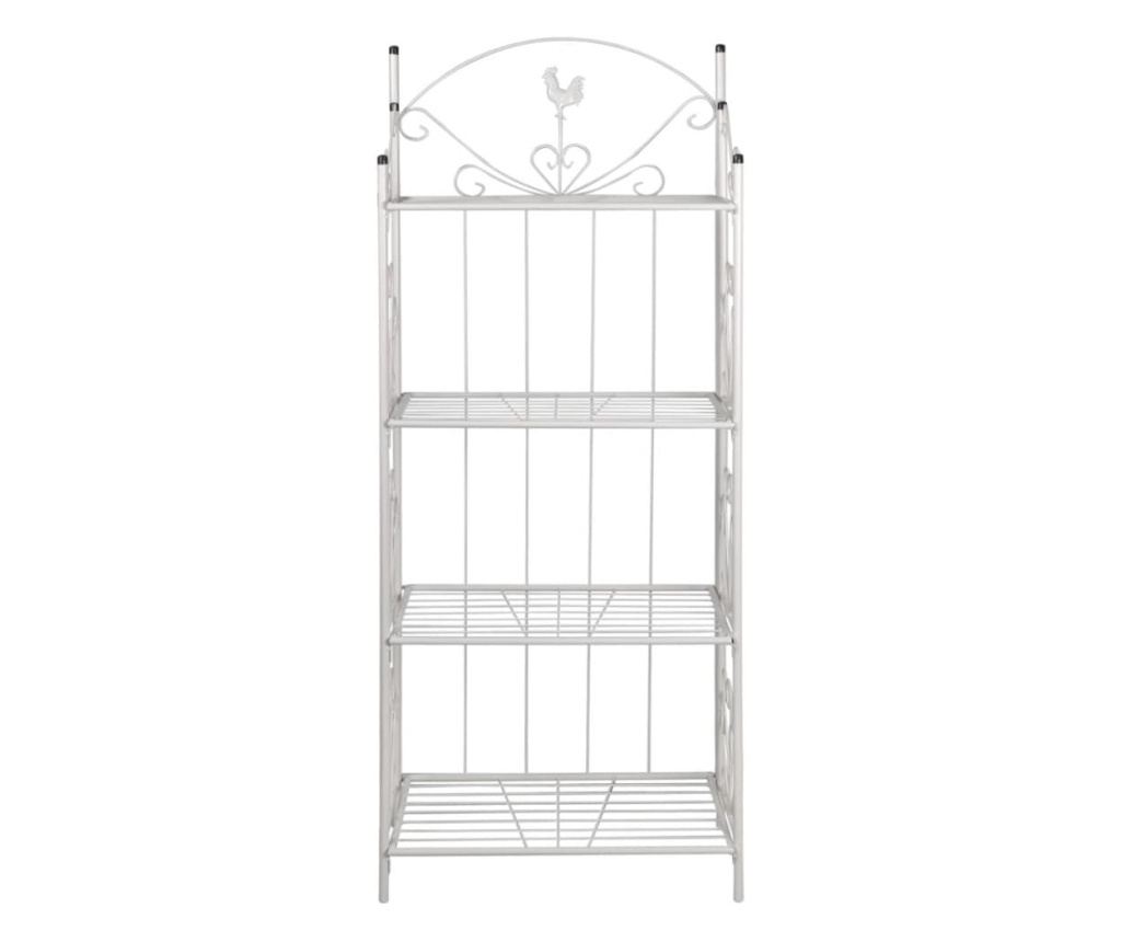 Stalak za biljke, bijeli - 2