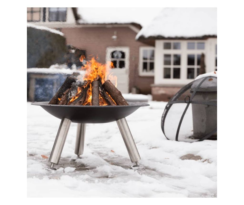 RedFire Chicago ložište, crno, 75 cm, čelik, 85013 - 5