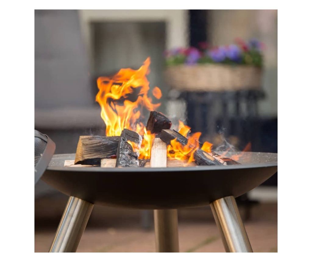 RedFire Chicago ložište, crno, 75 cm, čelik, 85013 - 7