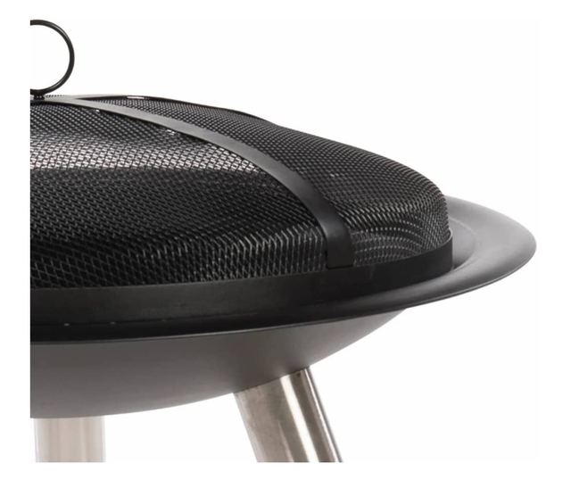 RedFire Chicago ložište, crno, 75 cm, čelik, 85013