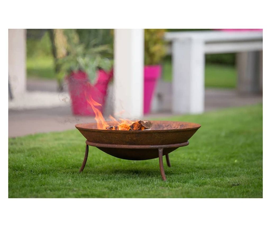 RedFire Vatrogasna peć Tulsa, hrđava, čelik - 2