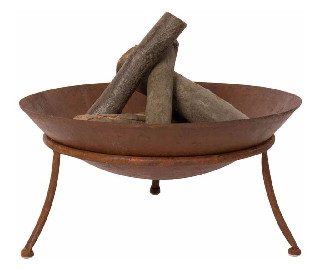 RedFire Vatrogasna peć Tulsa, hrđava, čelik - 3