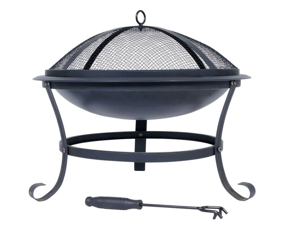 RedFire Atlanta crna čelična vatra 51 cm 85014 - 2