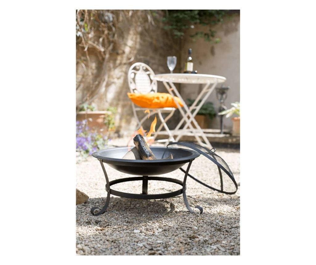 RedFire Atlanta crna čelična vatra 51 cm 85014 - 5