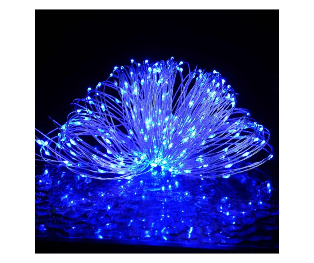 Svjetlosna instalacija 400 mikro LED plavih 8 funkcija 40 m - 3