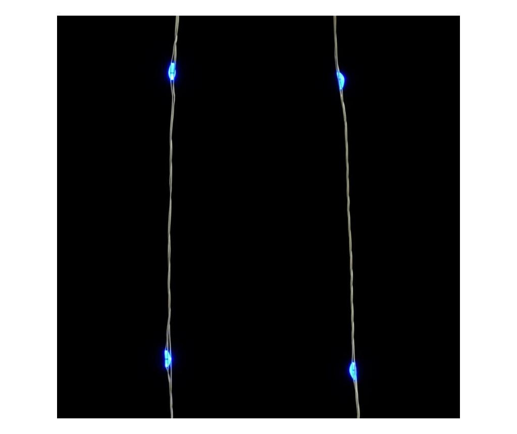Svjetlosna instalacija 400 mikro LED plavih 8 funkcija 40 m - 5