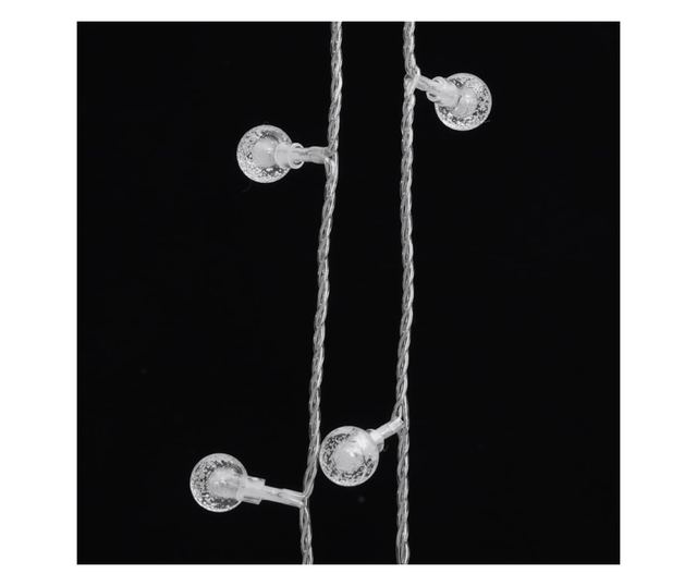 Svjetleća girlanda, 400 LED-ica, toplo bijelo, 8 funkcija, 40 m