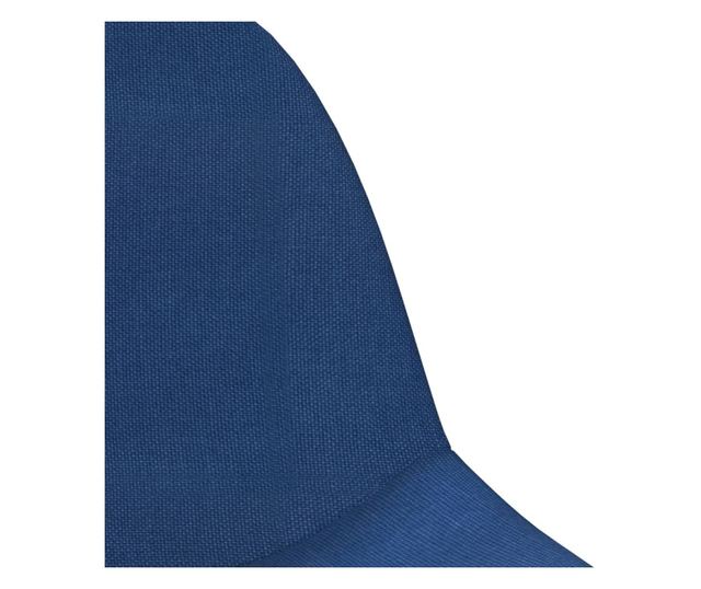 Barski stoli, 2 kosa, modra, blago