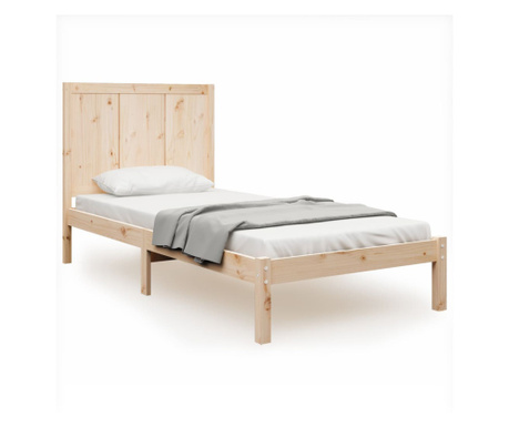 Рамка за легло, бор масив, 90x190 см, 3FT Single