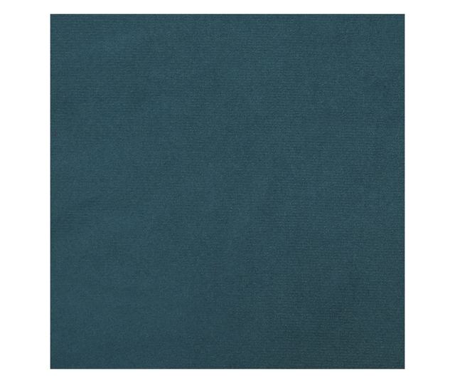 Okretna kuhinjska stolica, 6 kom., plava, baršun