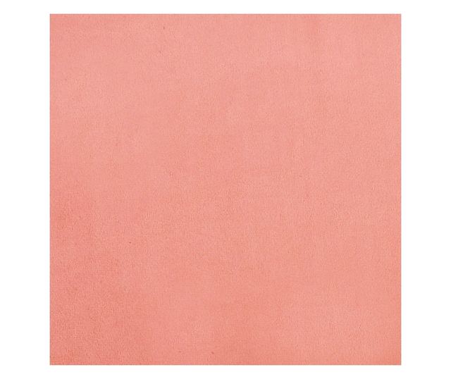 Barski stoli, 2 kosa, roza, žamet