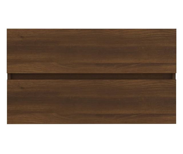 Ormarić za umivaonik boja smeđeg hrasta 80x38,5x45 cm drveni