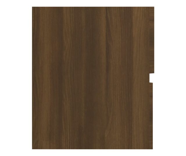 Ormarić za umivaonik boja smeđeg hrasta 80x38,5x45 cm drveni