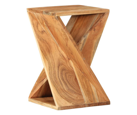 Bočni stolić 35 x 35 x 55 cm od masivnog bagremovog drva