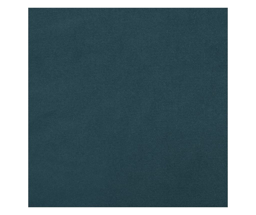 Табуретка, синя, 60x60x39 см, кадифе - 8