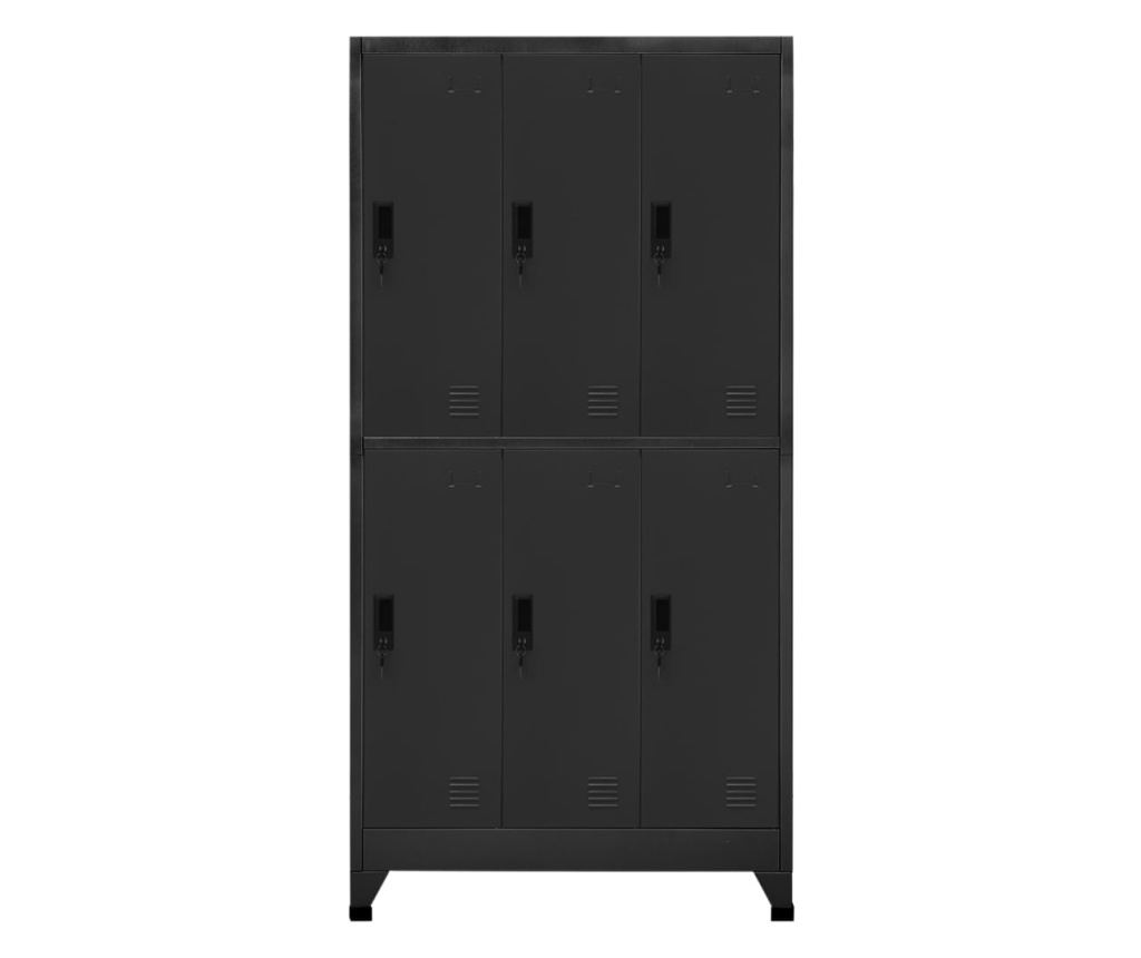 Antracit szn, 90x45x180 cm-es acl Fiet - 2