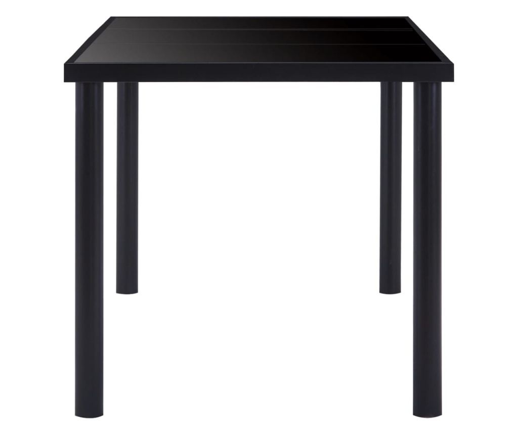 Set kuhinjskog namještaja, 9 dijelova, smeđa, umjetna koža - 4