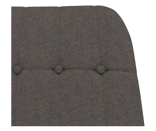 Stolica za ljuljanje, tamno siva, tekstilni materijal