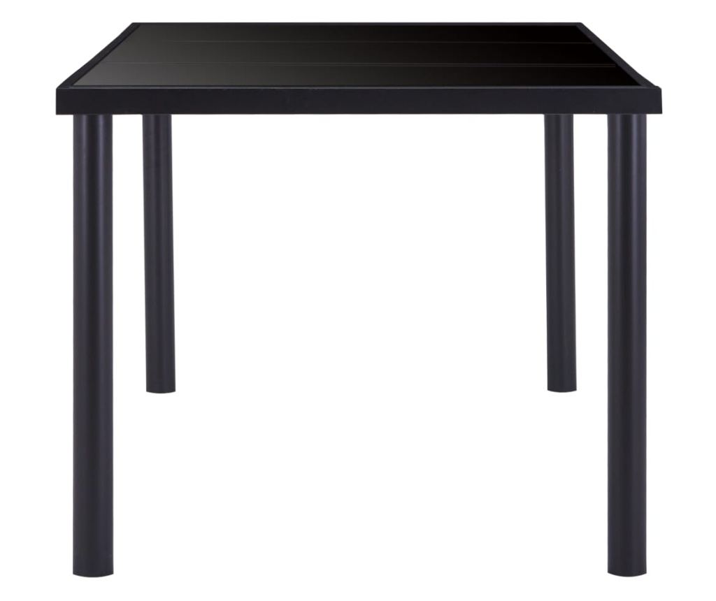 Set kuhinjskog namještaja, 7 dijelova, smeđa, umjetna koža - 4