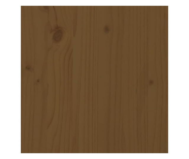 Držač za cjepanice boja meda 33,5x30x110 cm od masivne borovine