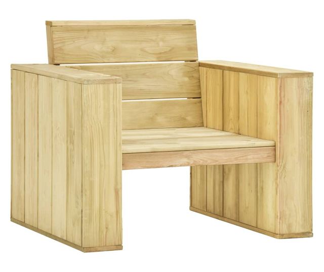 Vrtni namještaj, 3 dijela, tretirani bor